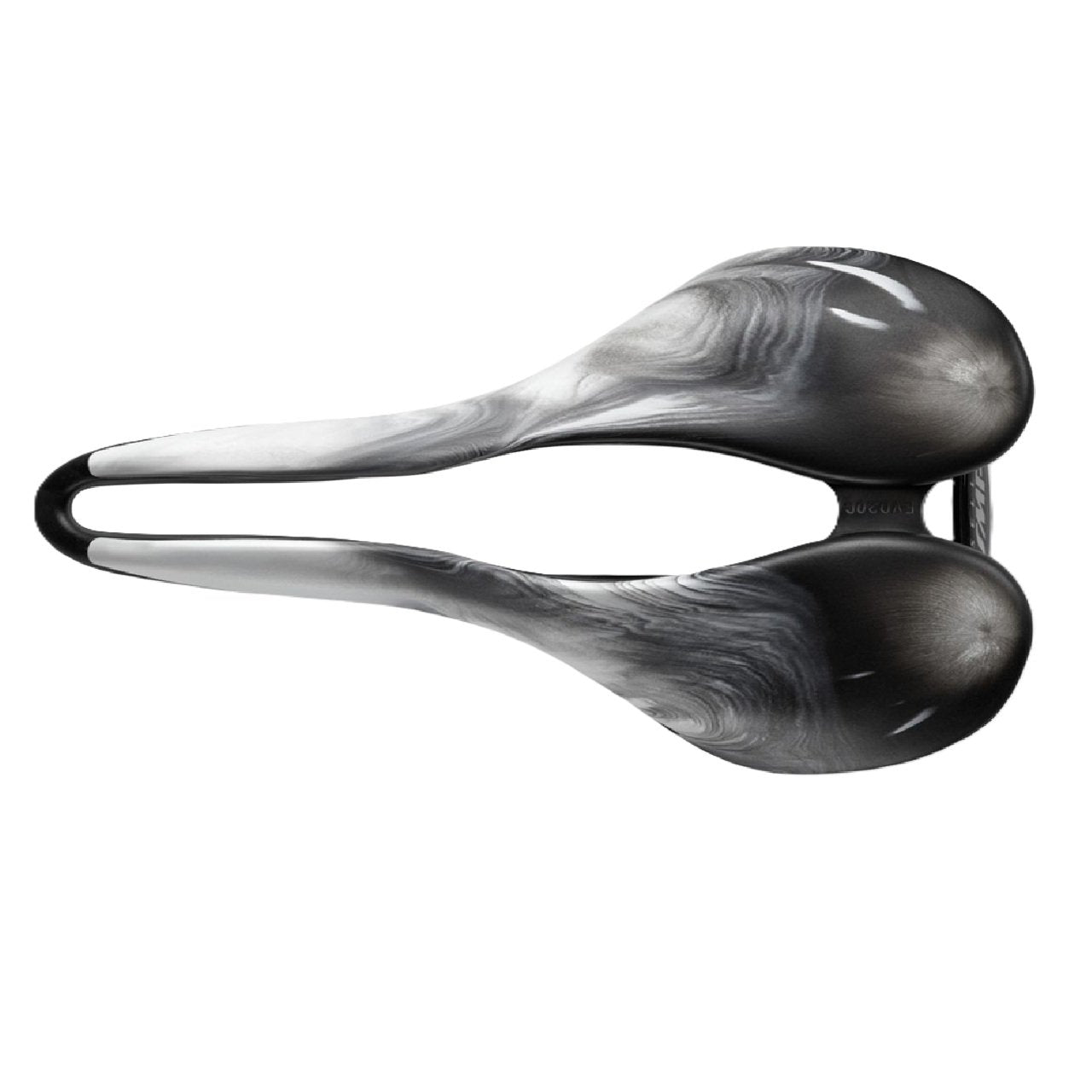 Selle SMP EVO 20C Bike Seat Liquid Stone Black/White Saddle