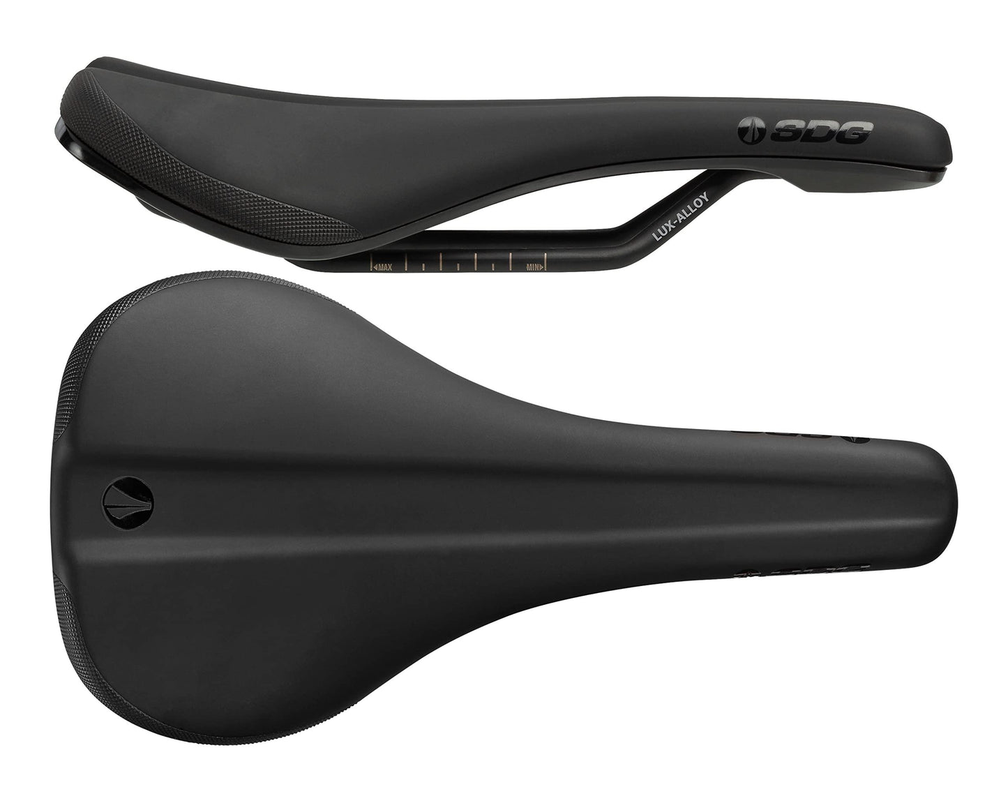 SDG Components, Bel-Air V3 Lux-Alloy, Saddle, 260 x 140mm, Unisex, 236g, Black/Black