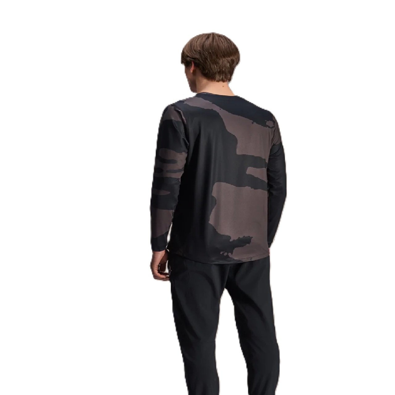 Alpinestars A-Dura Hollow Black MTB Camo Cycling Jersey -Long Sleeve