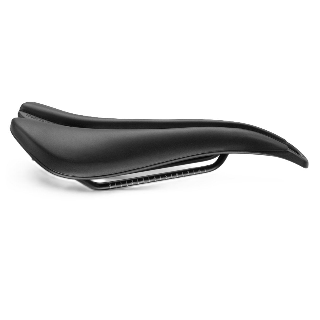 Selle SMP EVO Plus Bike Saddle/Seat Black w/Steel Rails