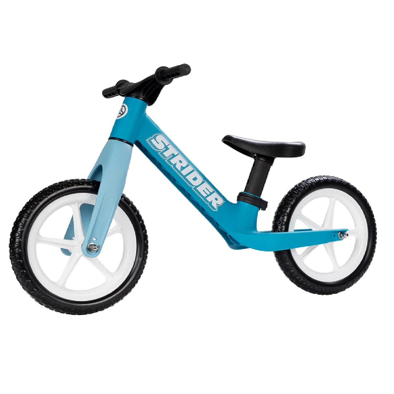 Strider 12 Comp Learn to Ride Kids Bike-Blue