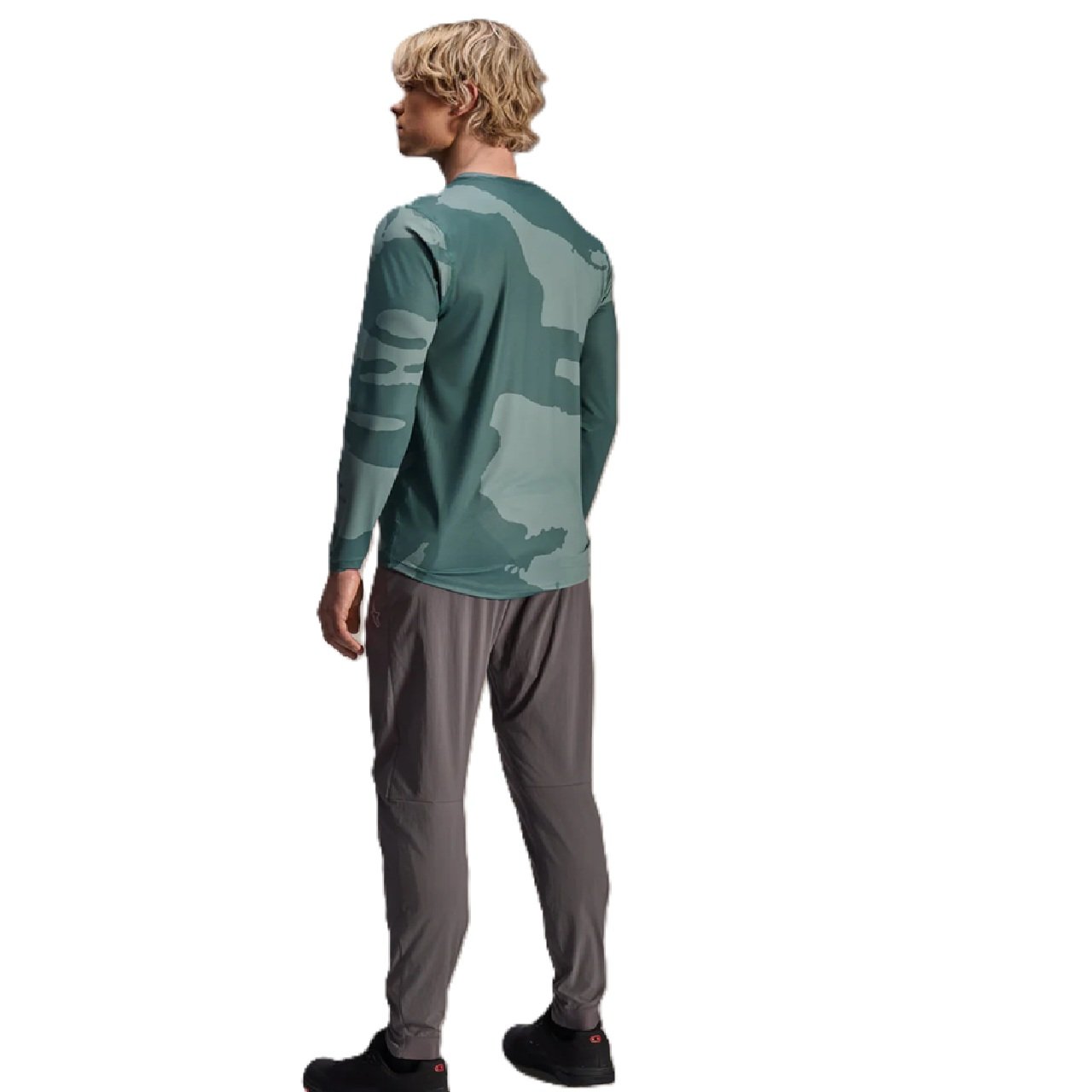 Alpinestars A-Dura Hollow Blue MTB Camo Cycling Jersey -Long Sleeve