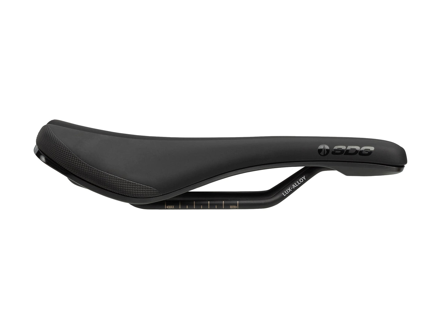 SDG Components, Bel-Air V3 Lux-Alloy, Saddle, 260 x 140mm, Unisex, 236g, Black/Black