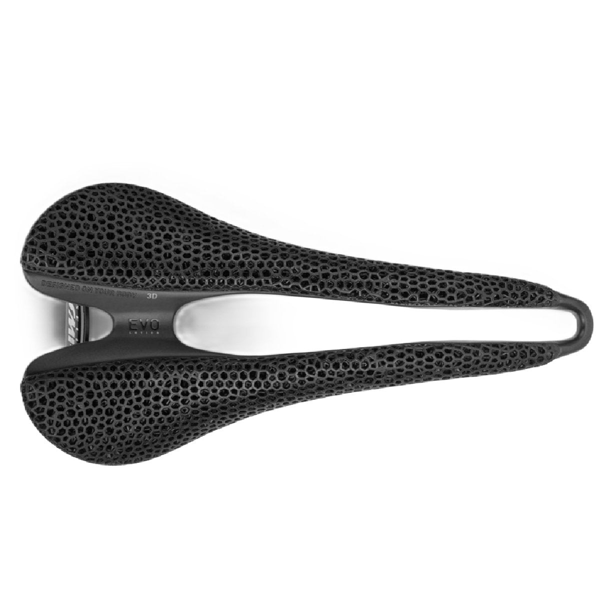 Selle SMP EVO 3D Printed Bicycle Racing Saddle w/ Carbon Rails Black