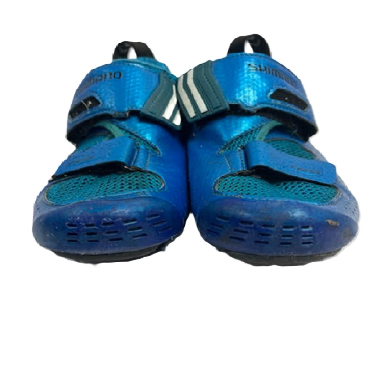 Shimano TR9 Triathlon Cycling Shoe 43 , 8.9 US Blue Used