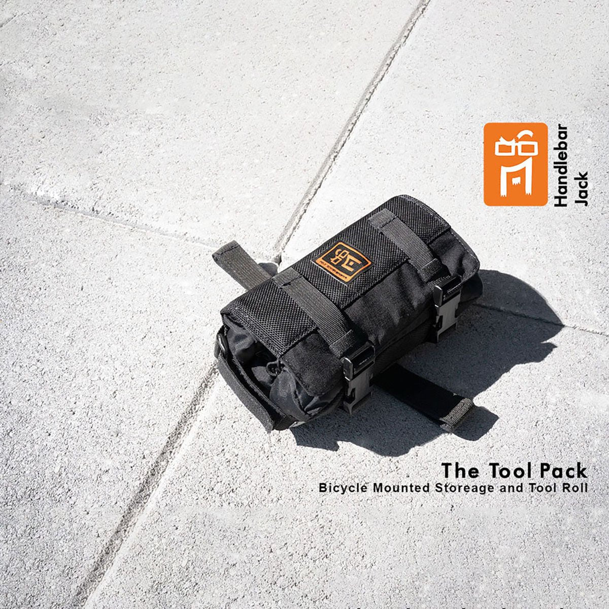 Handlebar Jack Tool Pack - Under Saddle Storage Bag for E-Bike Repair Tools