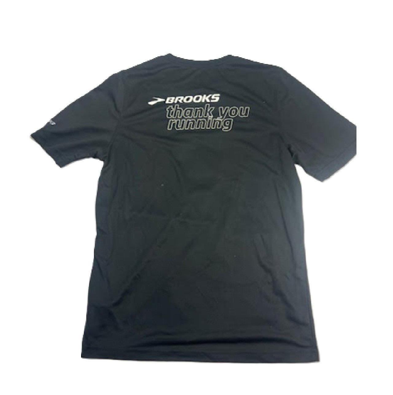 Brooks Tuxedo Thank you Running Performance Running Shirt Small
