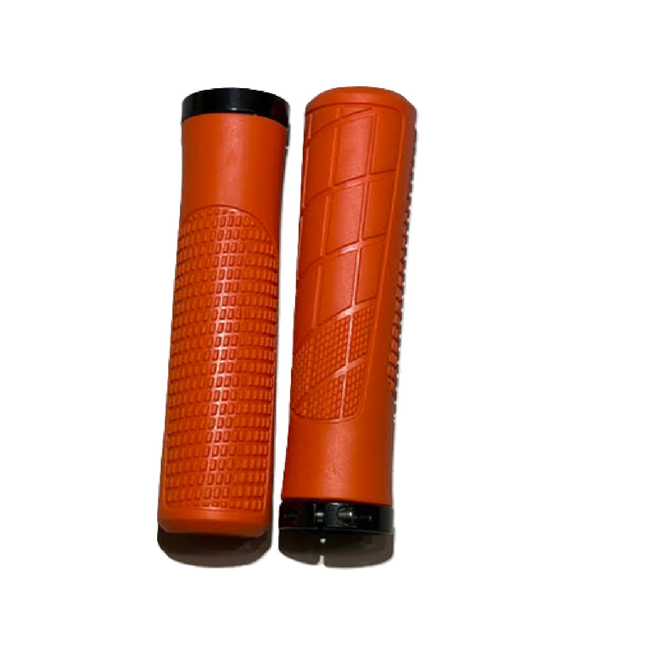 Finger Wraps Mountain Bike Lock on Grips 30mm -Orange Crush