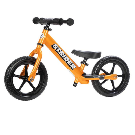 Strider Pro Lightweight Balance Bike Learn to Ride -Orange