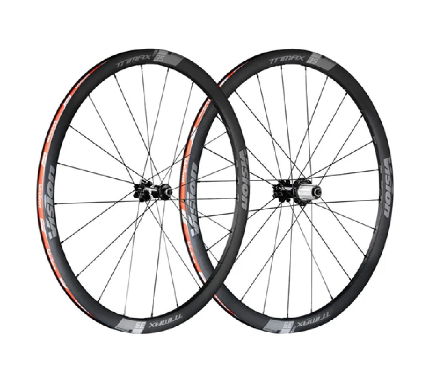 Vision TriMax 35 Clincher 700c Disc Brake CLock Wheelset-BM1