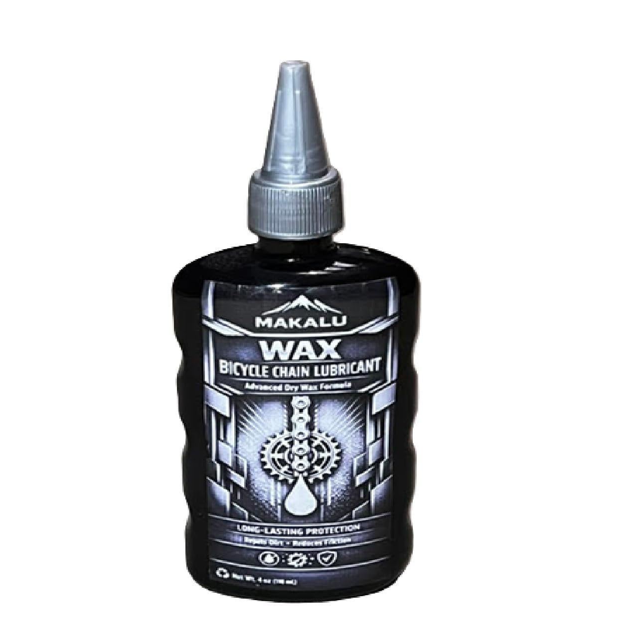Makalu Wax Bicycle Chain Lubricant 4oz (2 Pack)