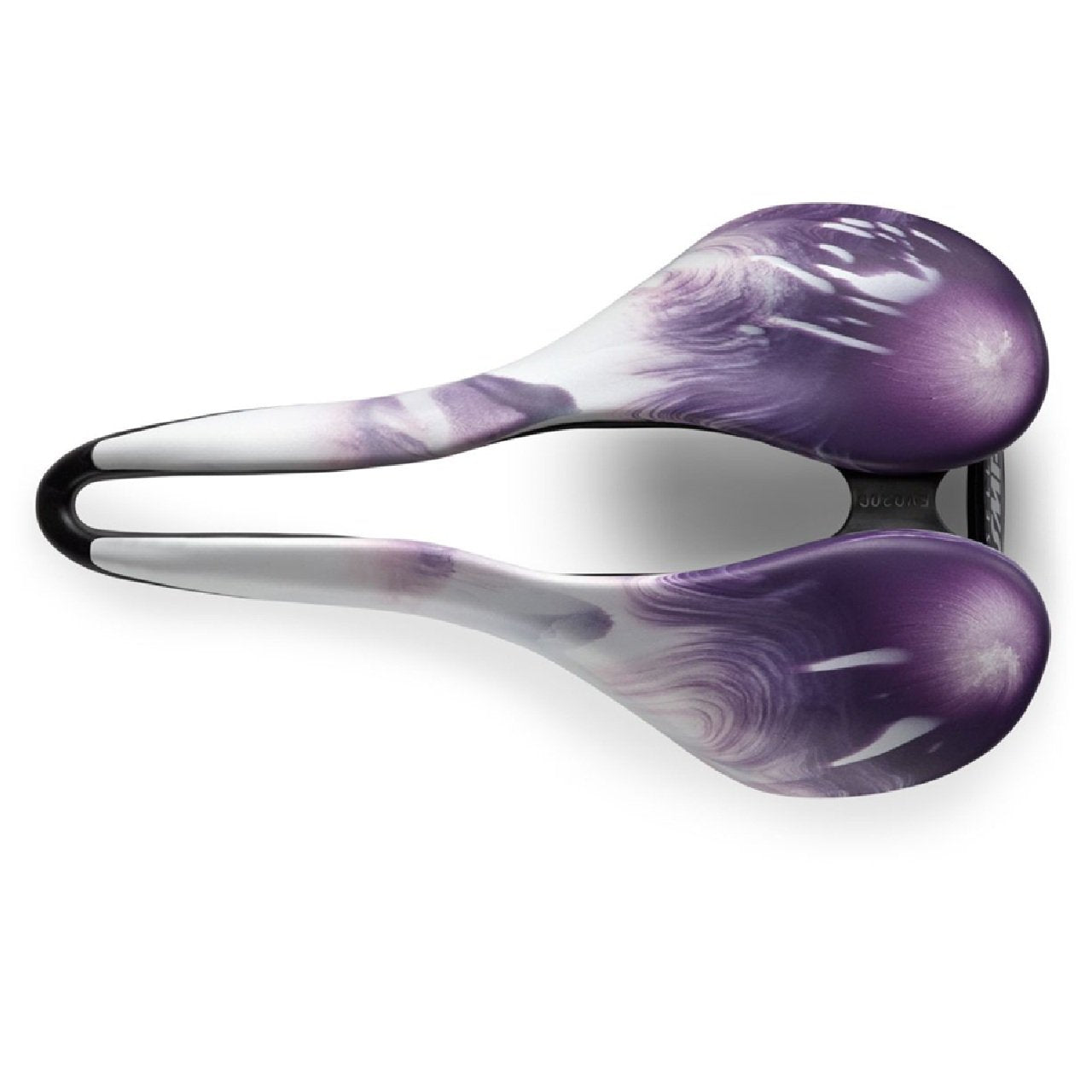 Selle SMP EVO 20C Bike Seat Liquid Stone White/Purple Saddle