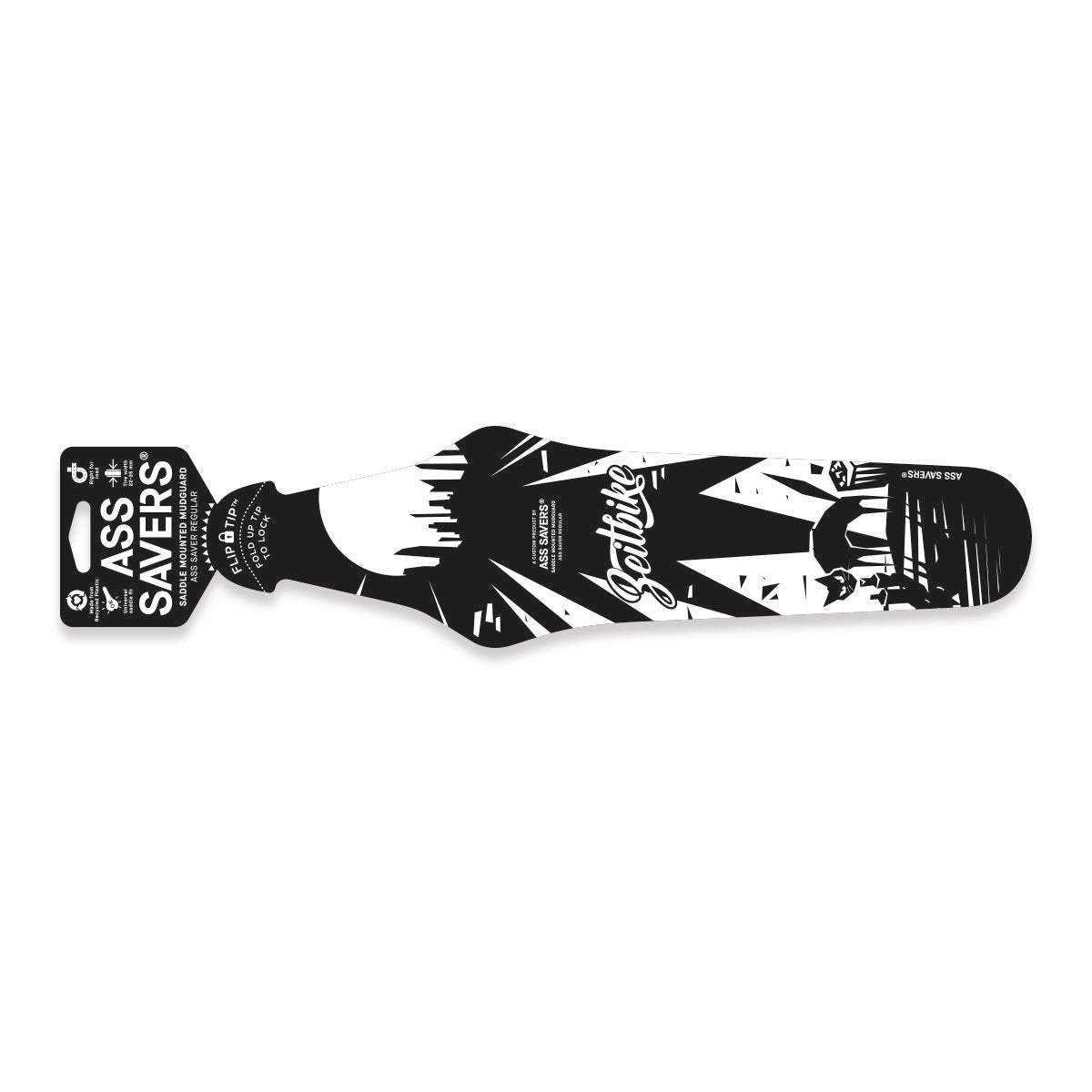 ASS SAVERS - ALLEY CAT - Gen 4 - Regular Rear Rain Bike Fender
