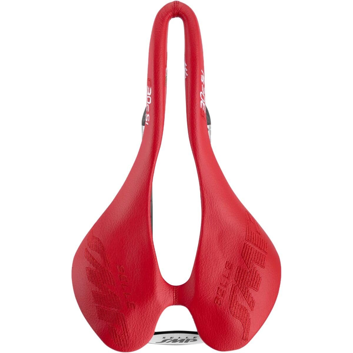 Selle SMP F30c S.I. Bike Sadde w/ Carbon Rail Red, 150mm |Seat