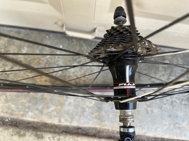 Fuji CGC Alloy Clincher Wheelset, 43mm rim - 700c-used (24/28)