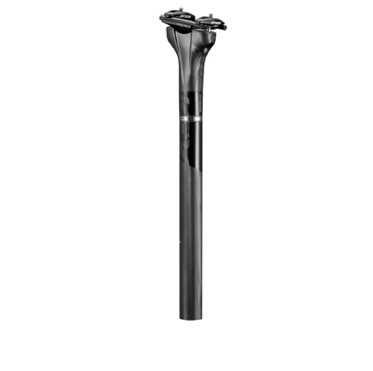 FSA KFX Carbon Mountain Bike Seatpost Zero Setback (SB0) 31.6 x 400 Di2