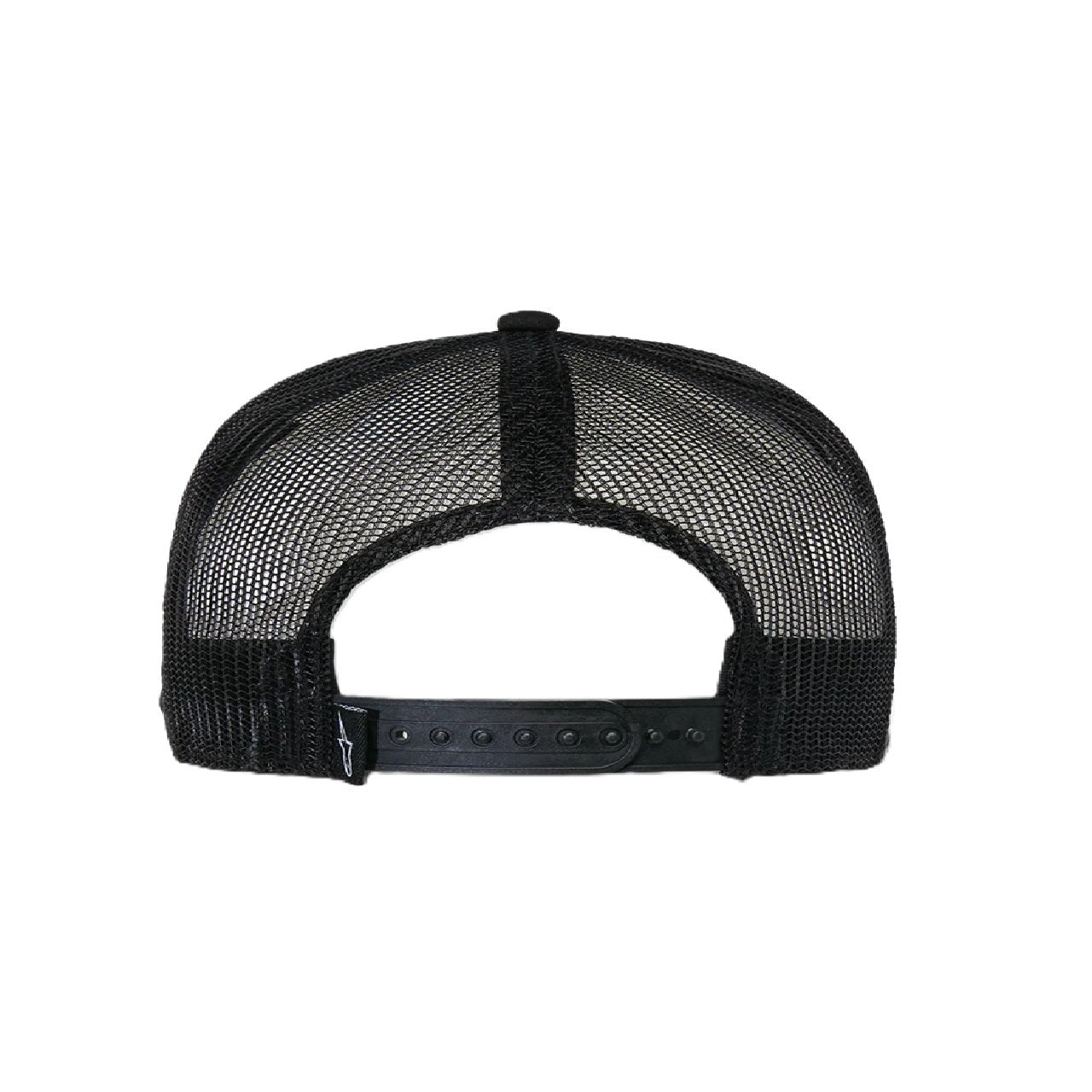 Alpinestars Flag Flat Trucker Hat Adjustable Black