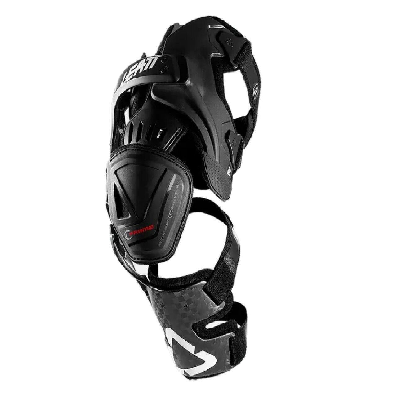Leatt C-Frame Pro Carbon Motocross Knee Brace  Dirtbike Knee Brace Left LG/XL