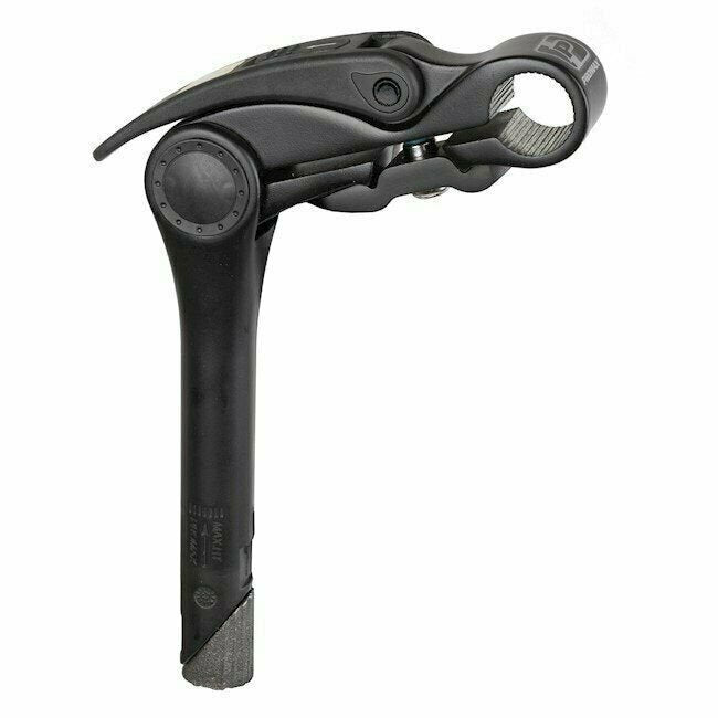 Stem Adjustable Quill, Promax Black Stem 31.8 100mm LONG