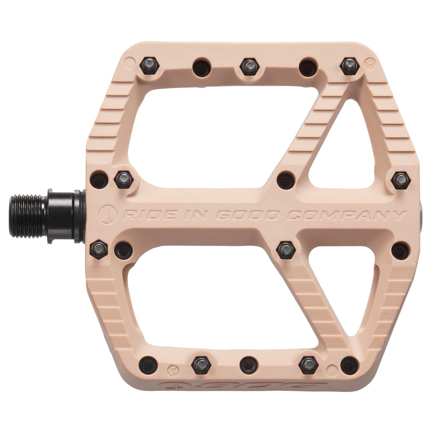 SDG Components, Comp, Platform Pedals, Composite,  Cr-Mo, 9/16'', Tan Pair