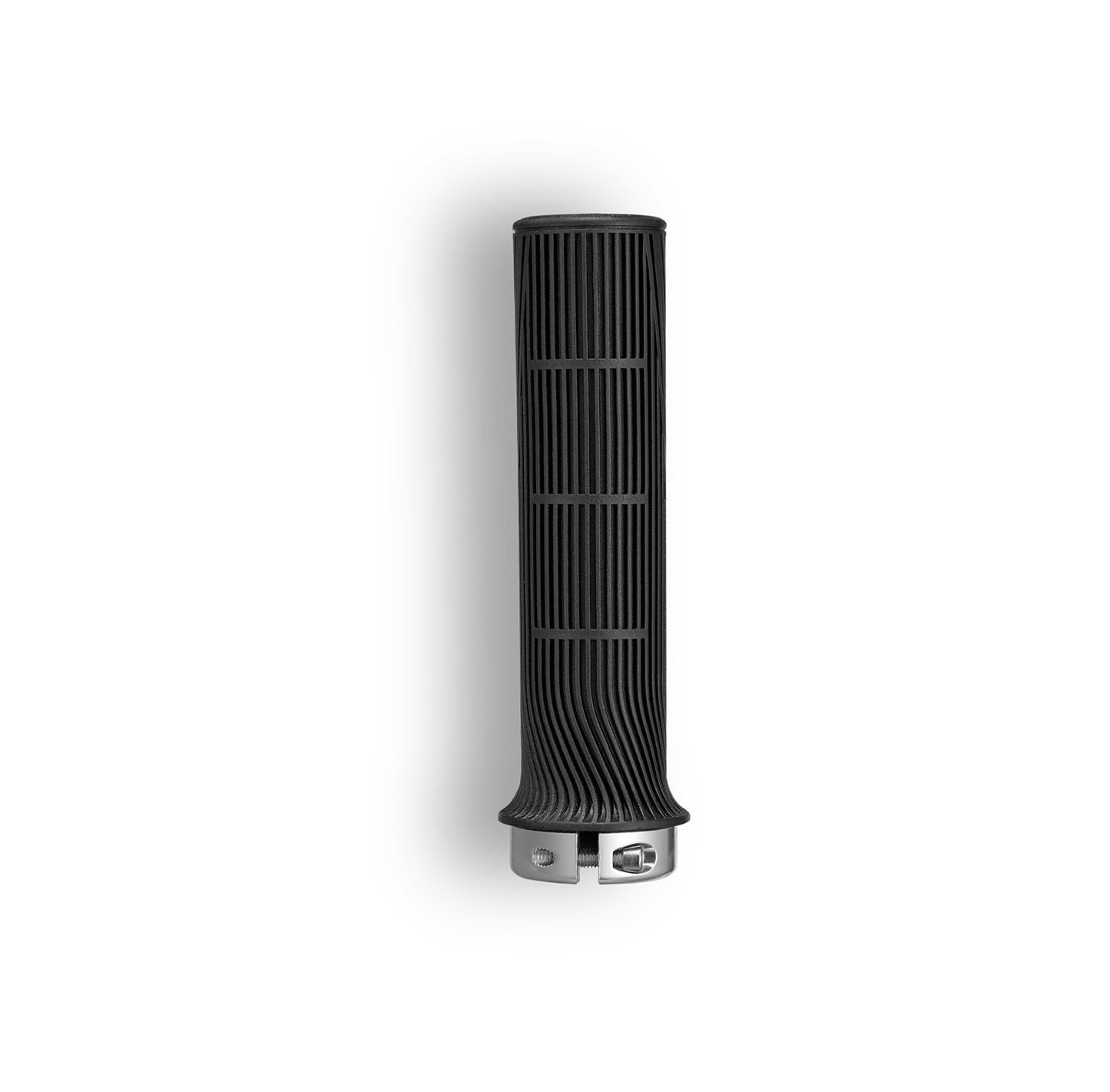 PNW Loam Recycled MTB Mountain Bike Grips Caviar Black/Silver -XL