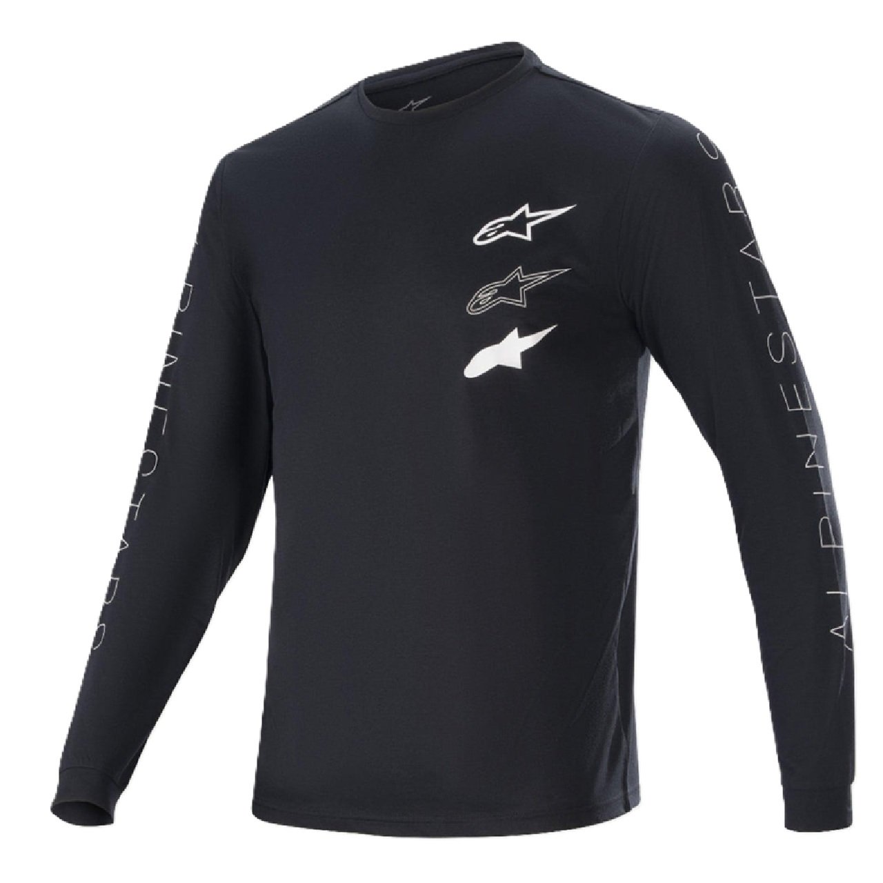 Alpinestars Lead Tech MTB/Motocross Tee - Long Sleeve Black