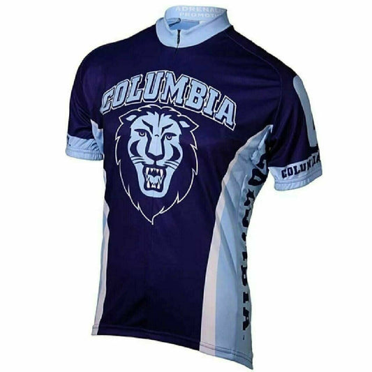 Adrenaline Promotions Columbia University Lions Full zip Cycling Jersey Men's