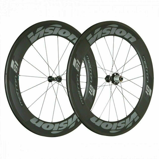 Vision Metron 81 TL Carbon Wheels |Clincher 700c Shmno 11sp CenterLock