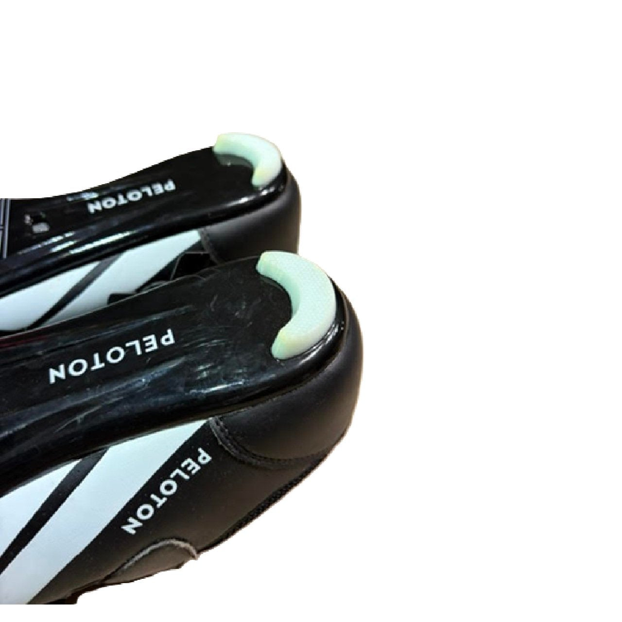 Peloton Indoor Cycling Shoes EU 41 (US 8M/10W) 3-Bolt Look Delta with Red Cleats - Black bm1