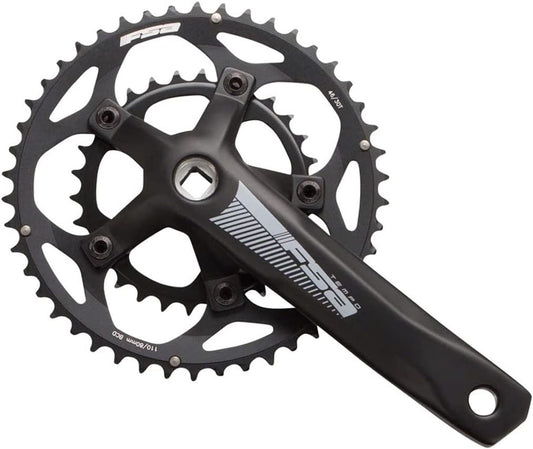 FSA Tempo Double Road or Gravel Adventure JIS Crankset - (30/46T - 170mm)