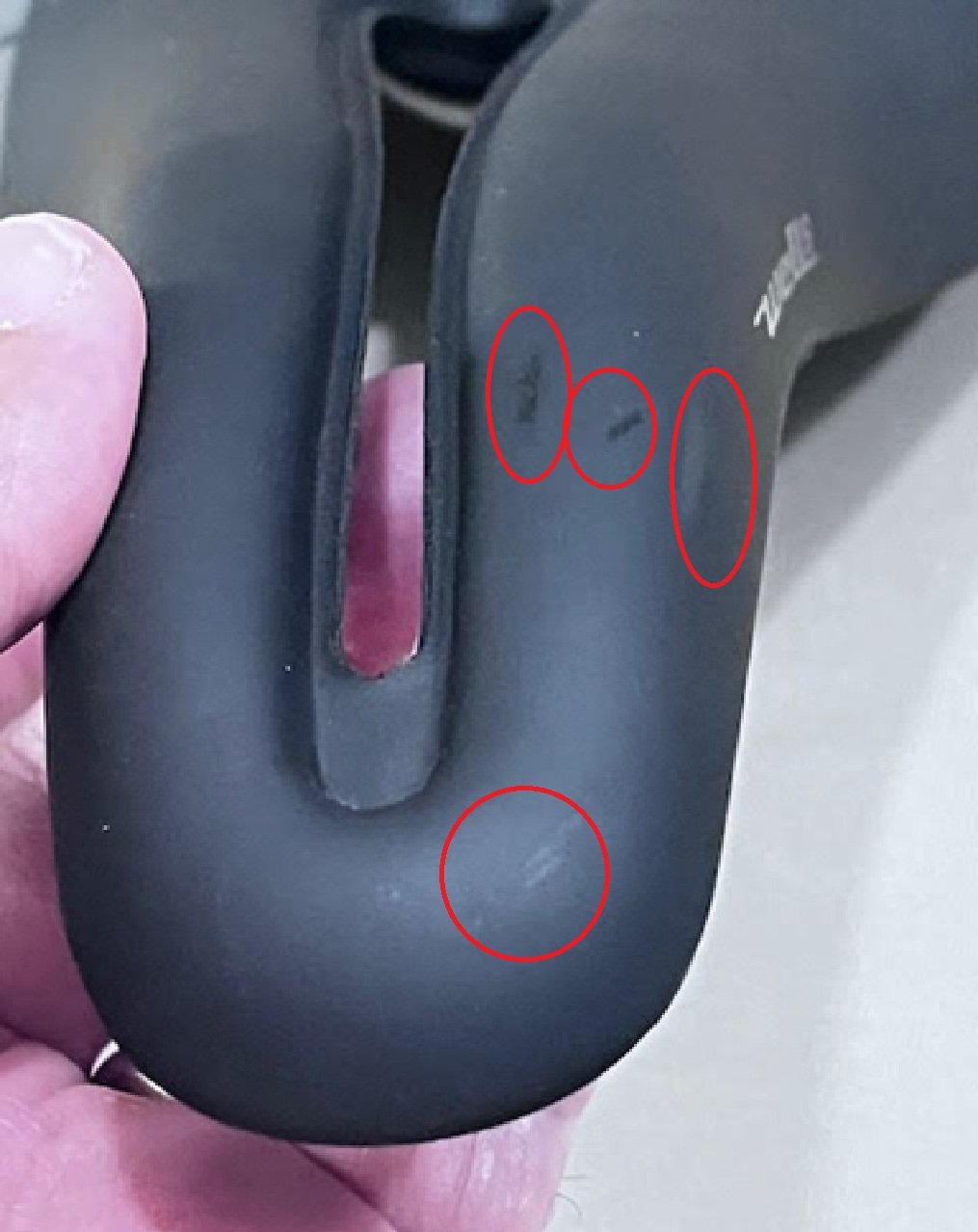 Selle SMP Well S Saddle - Matt Black, Long 274 mm - Wide 138 mm-used BM1.2