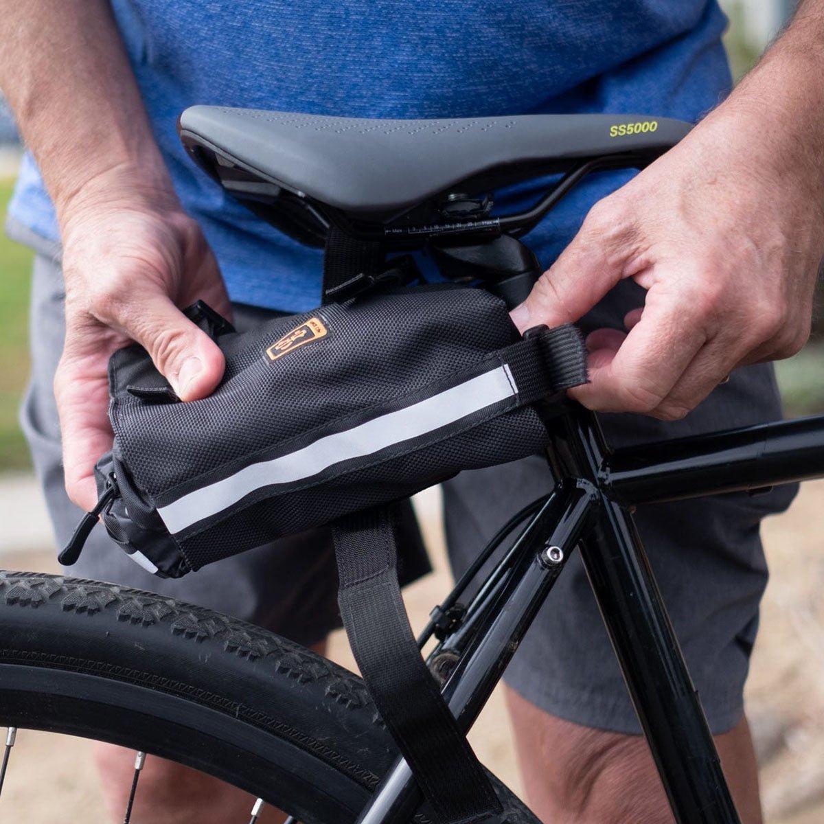 Handlebar Jack Tool Pack - Under Saddle Storage Bag for E-Bike Repair Tools