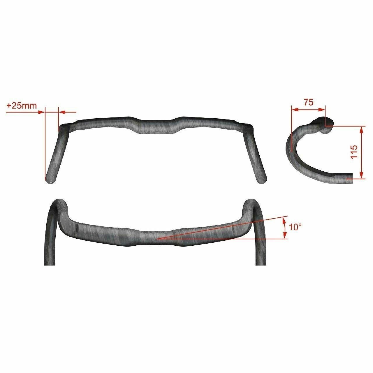 FSA K-Wing AGX carbon  Handlebar  42cm  BM1