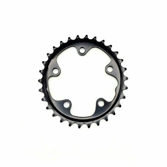 FSA Steel Chainring 30 Tooth| Road 80mm BCD fits Tempo cranks inner (5 Bolt)