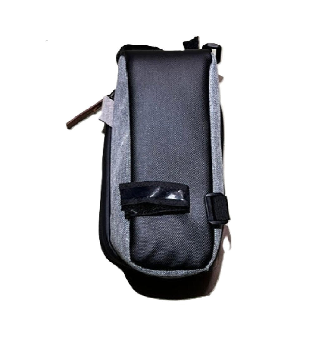 Bell Stowaway 500 Top Tube Bike Bag w/Touchscreen Phone Pocket, Charcoal Gray Bm1