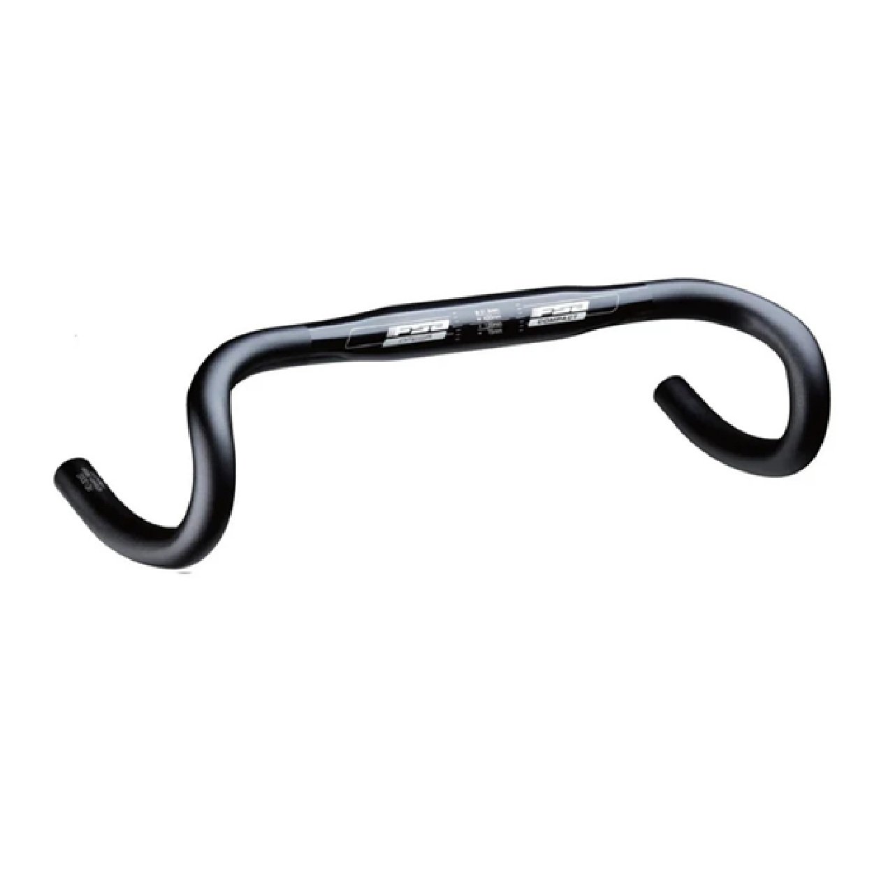 FSA Omega Compact Road Bike Handlebar, alloy, 31.8