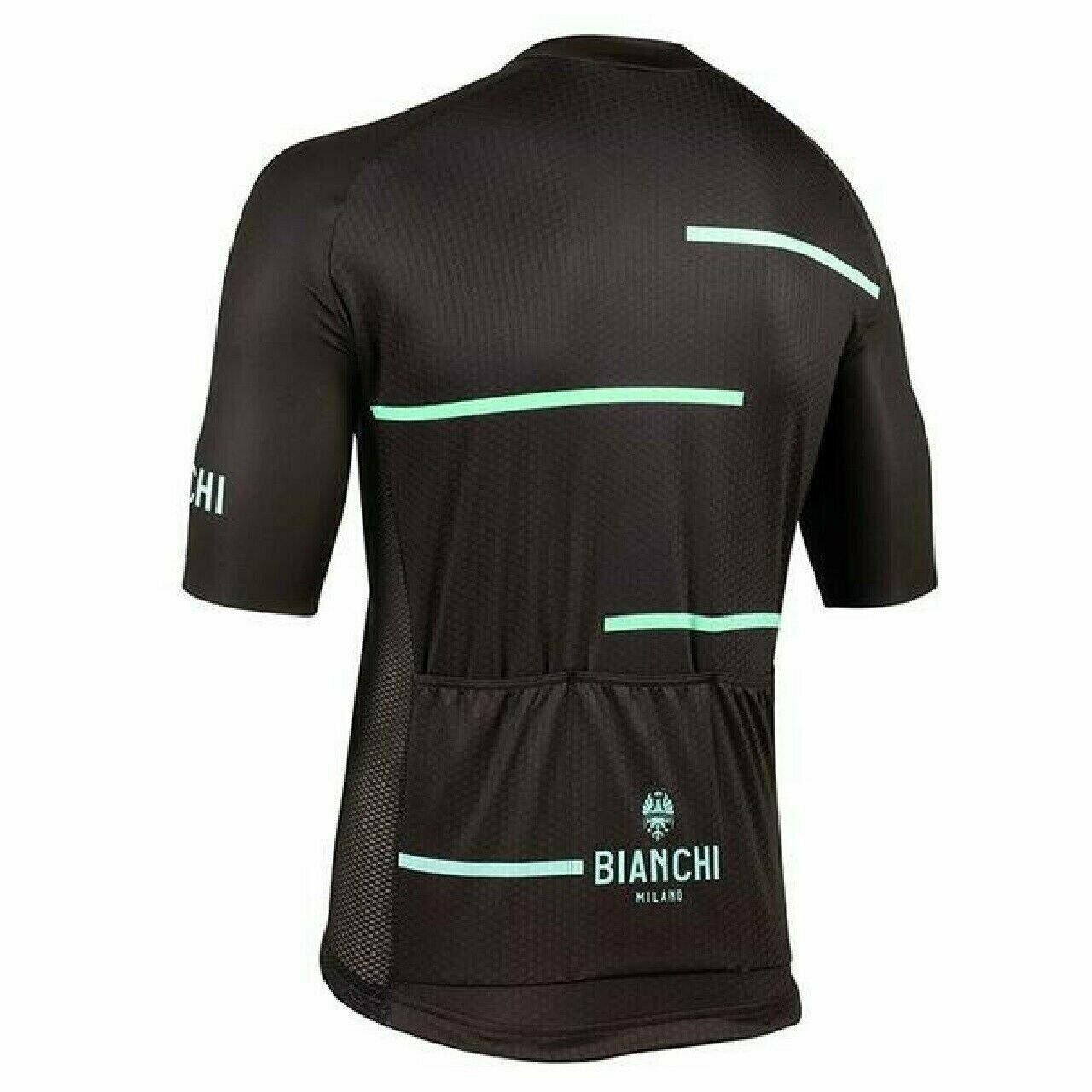 Cycling Jersey Nalini 2021 Bianchi Milano Disueri Short Sleeve Black – BoyerCycling