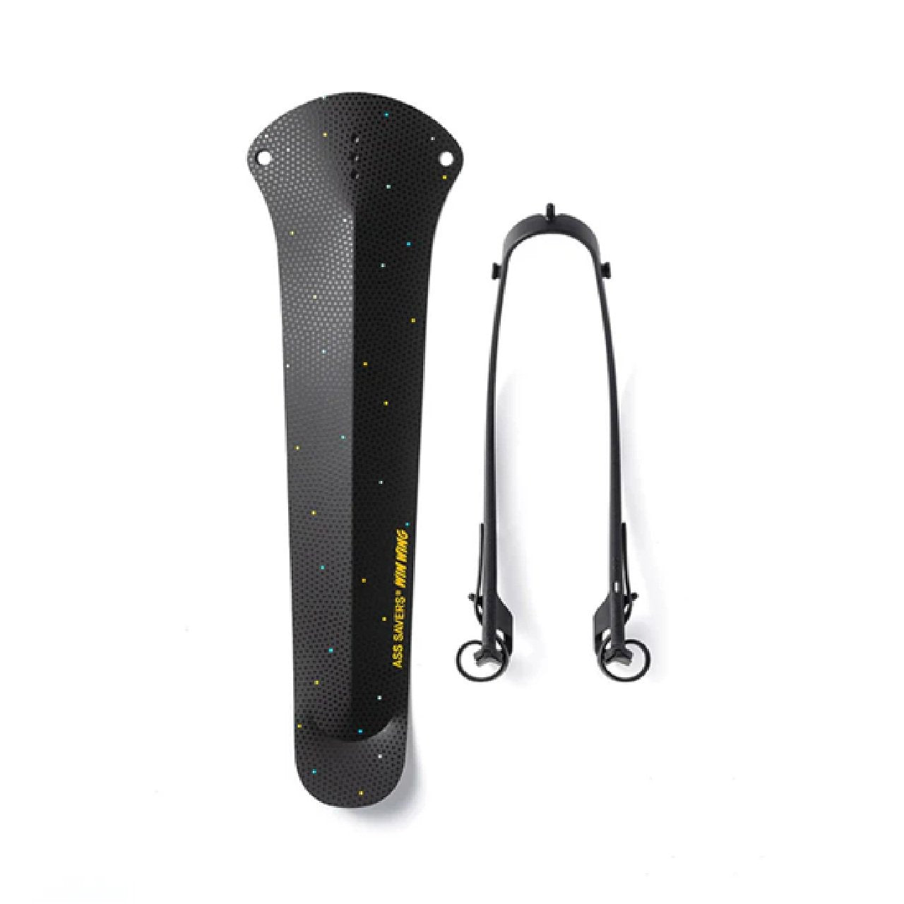 Ass Savers Win Wing 2 Road Rear Mudguard w/ Black Wishbone-Praline