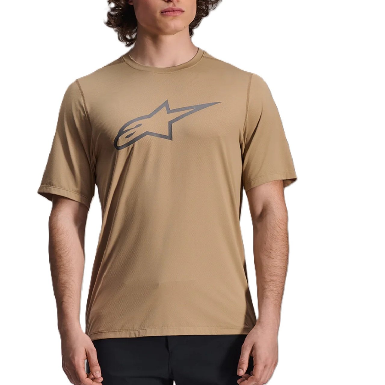 Alpinestars A-Dura Astar MYB Cycling Jersey - Short Sleeve-Light Brown-S