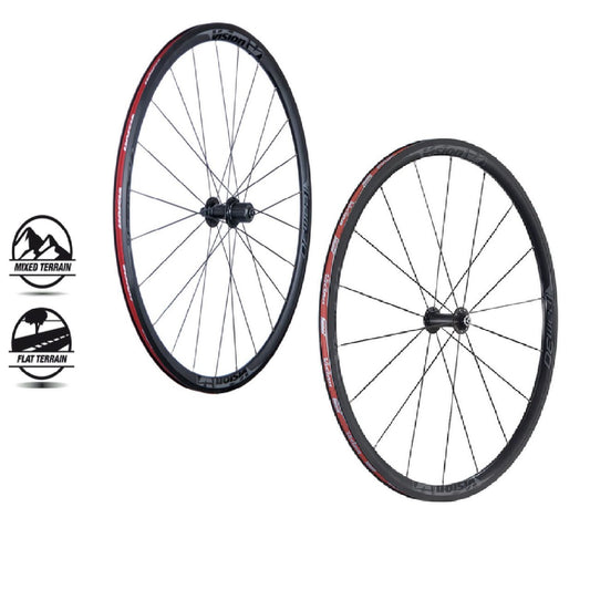 Vision Team 30 Comp TL Road Bike Aluminum 700 x 30 Wheelset