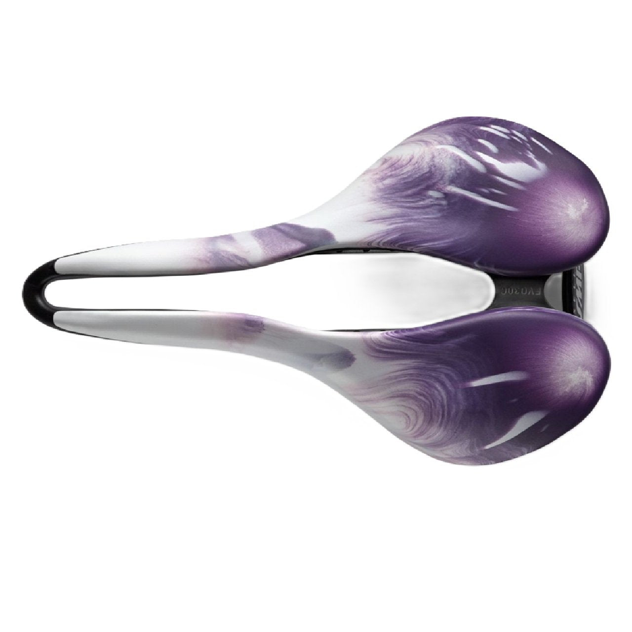 Selle SMP EVO 30C Carbon Rail Bike Saddle Lightweight Liquid Stone Purple/White