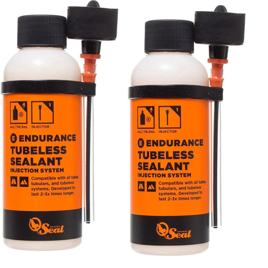 Orange Seal Tubeless Tyre Sealant - With Injector - 8oz | High on Bikes Orange Seal Tubeless Tyre Sealant - With Injector - 8oz | High on Bikes