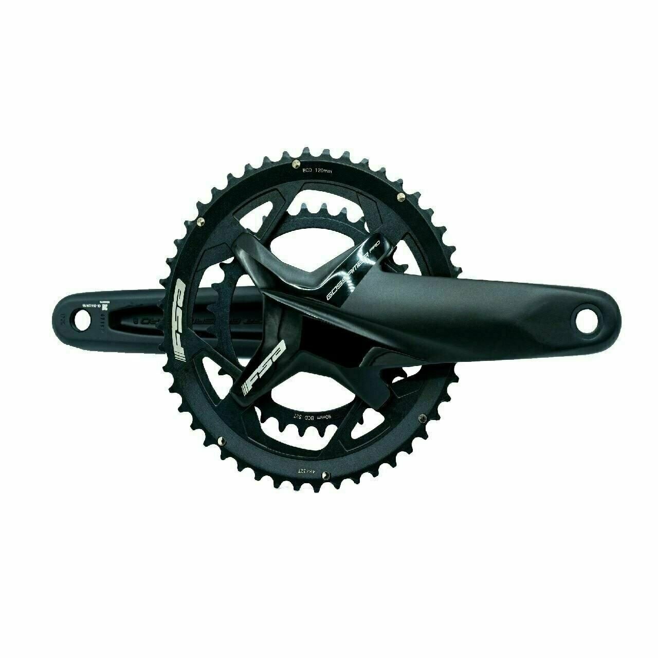 FSA Gossamer Pro Adventure 2X 386Evo Road Bike Crankset 30/46T