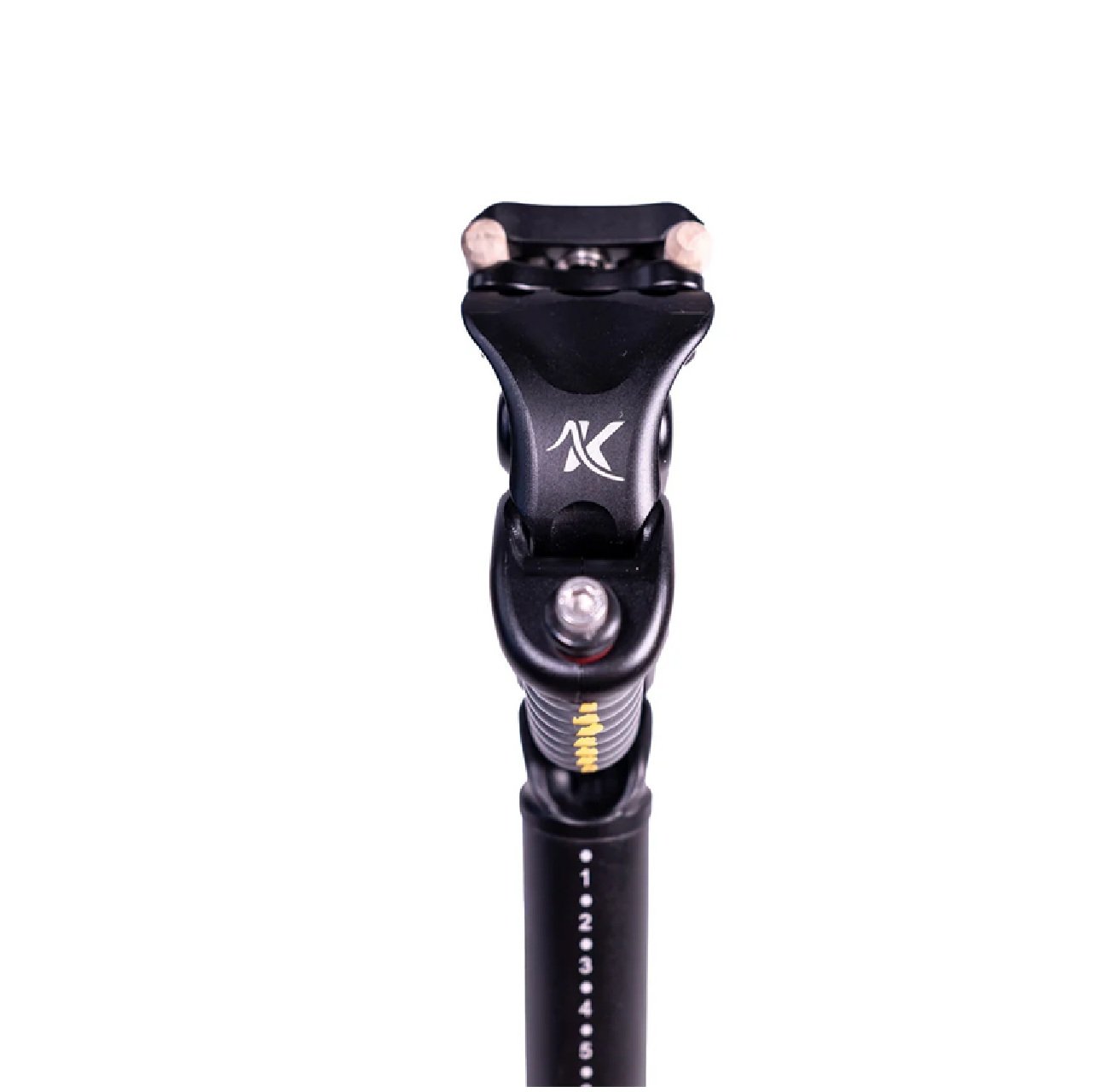 Kinekt XR Active Suspension Seatpost – Gold Smooth Ride Upgrade for Road, Gravel & E-Bikes