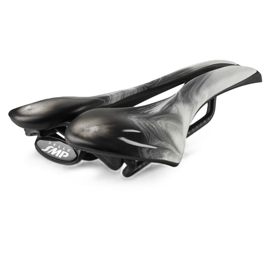 Selle SMP EVO 20C Bike Seat Liquid Stone Black/White Saddle