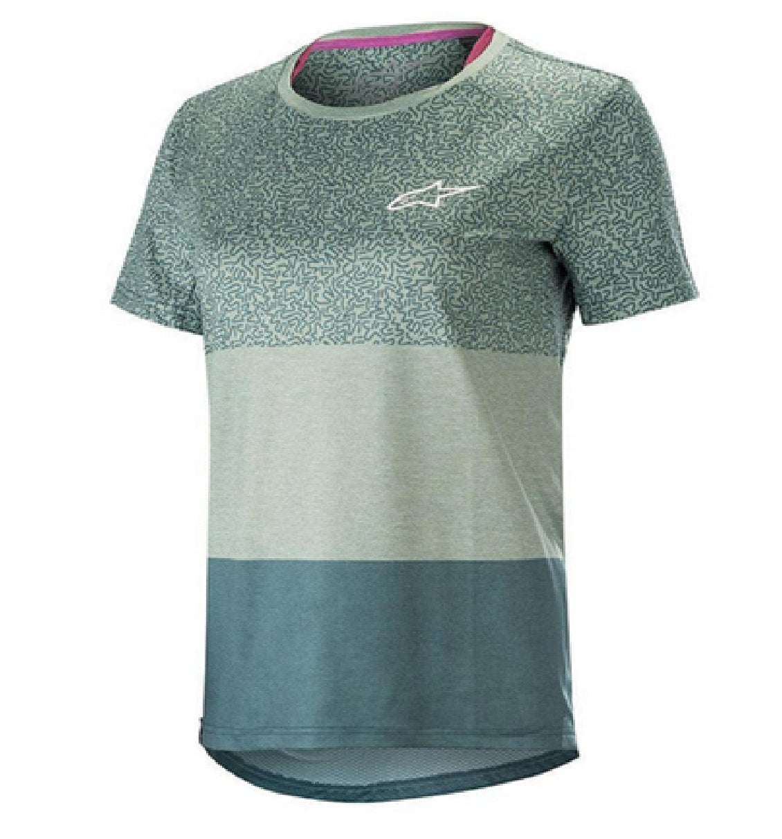 Alpinestars Women Stella Alps 8.0 Jersey -Teal Short Sleeve