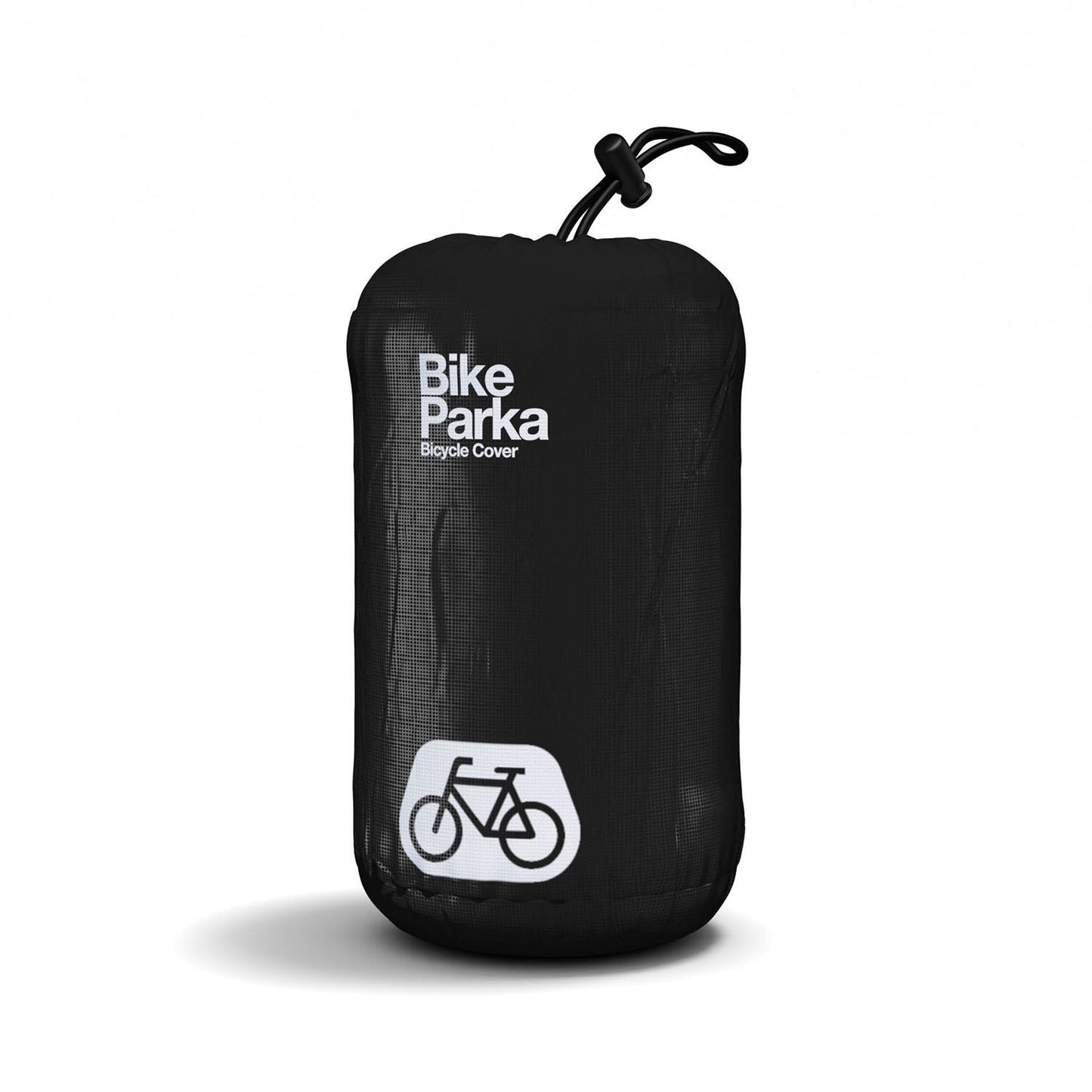 BikeParka Stash Bike Cover - Waterproof RipStop All Weather Bike Protection-Gray