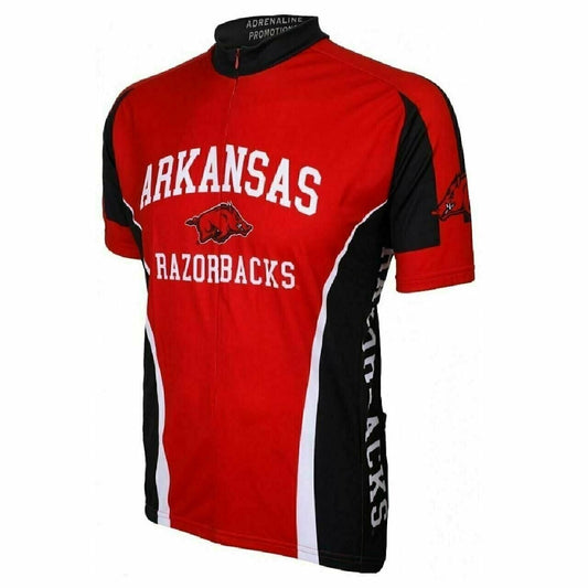 Adrenaline Promo University of Arkansas Full zip Men's Cycling Jersey