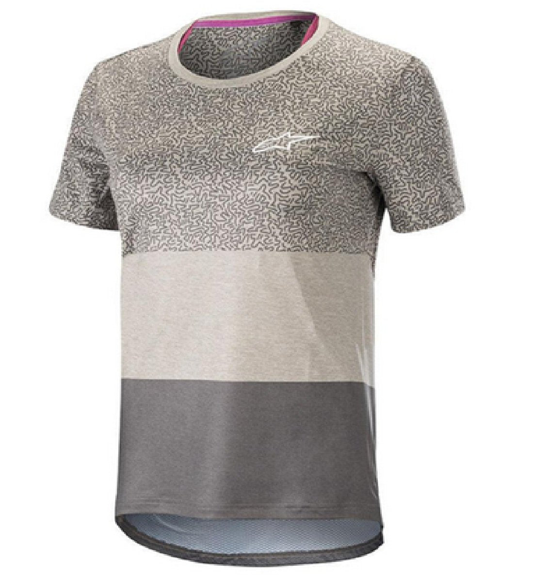 Alpinestars Women Stella Alps 8.0 Jersey -Grey Short Sleeve
