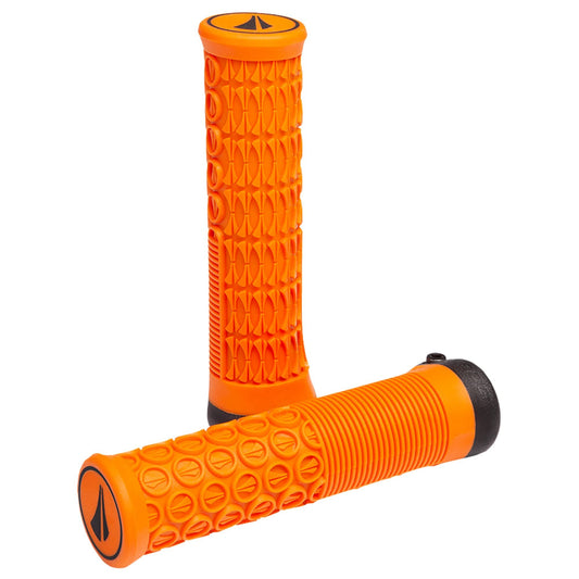 SDG Components, Thrice 31, Grips, 136mm, Orange, Pair